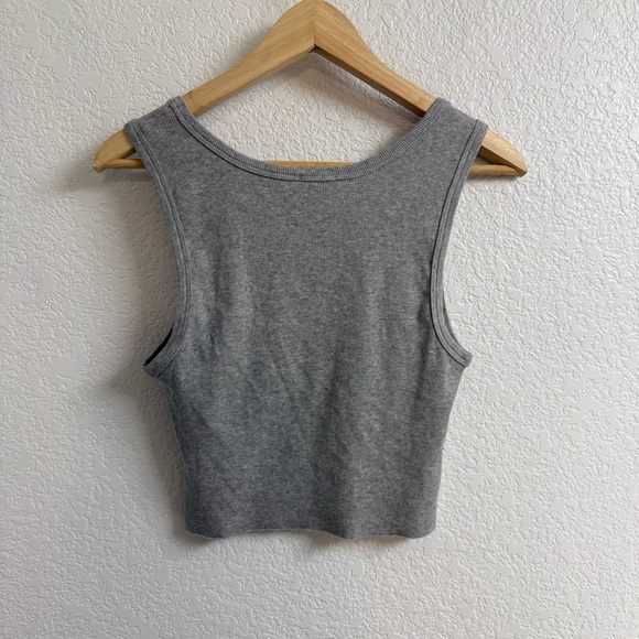 Reformation Cropped Rib Tank NWOT Size XL - Picture 2 of 5